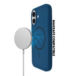Soft Silicone with MagSafe Ring Phone Case for iPhone 17