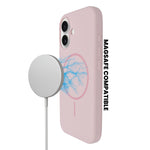 Soft Silicone with MagSafe Ring Phone Case for iPhone 17