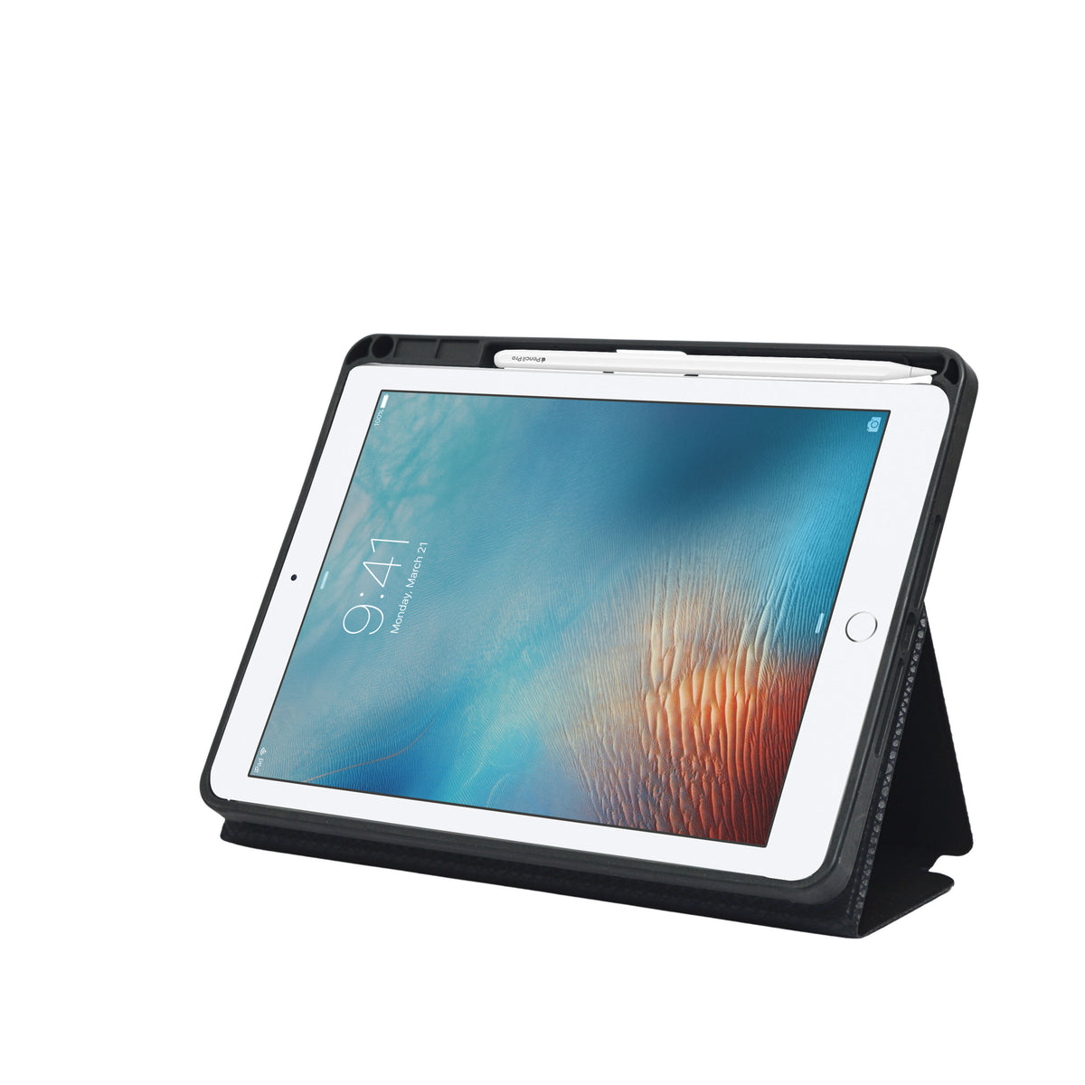 Premium Transparent Smart Folding Stand Case for iPad 9.7 Inch (5th Gen / 6th Gen)