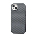 Carbon Weave Pattern Phone Case for iPhone 14 Plus / 15 Plus