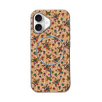 Cork Texture Printed MagSafe Compatible Phone Case for iPhone 16