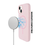 Soft Silicone with MagSafe Ring Phone Case for iPhone 14 Plus / 15 Plus