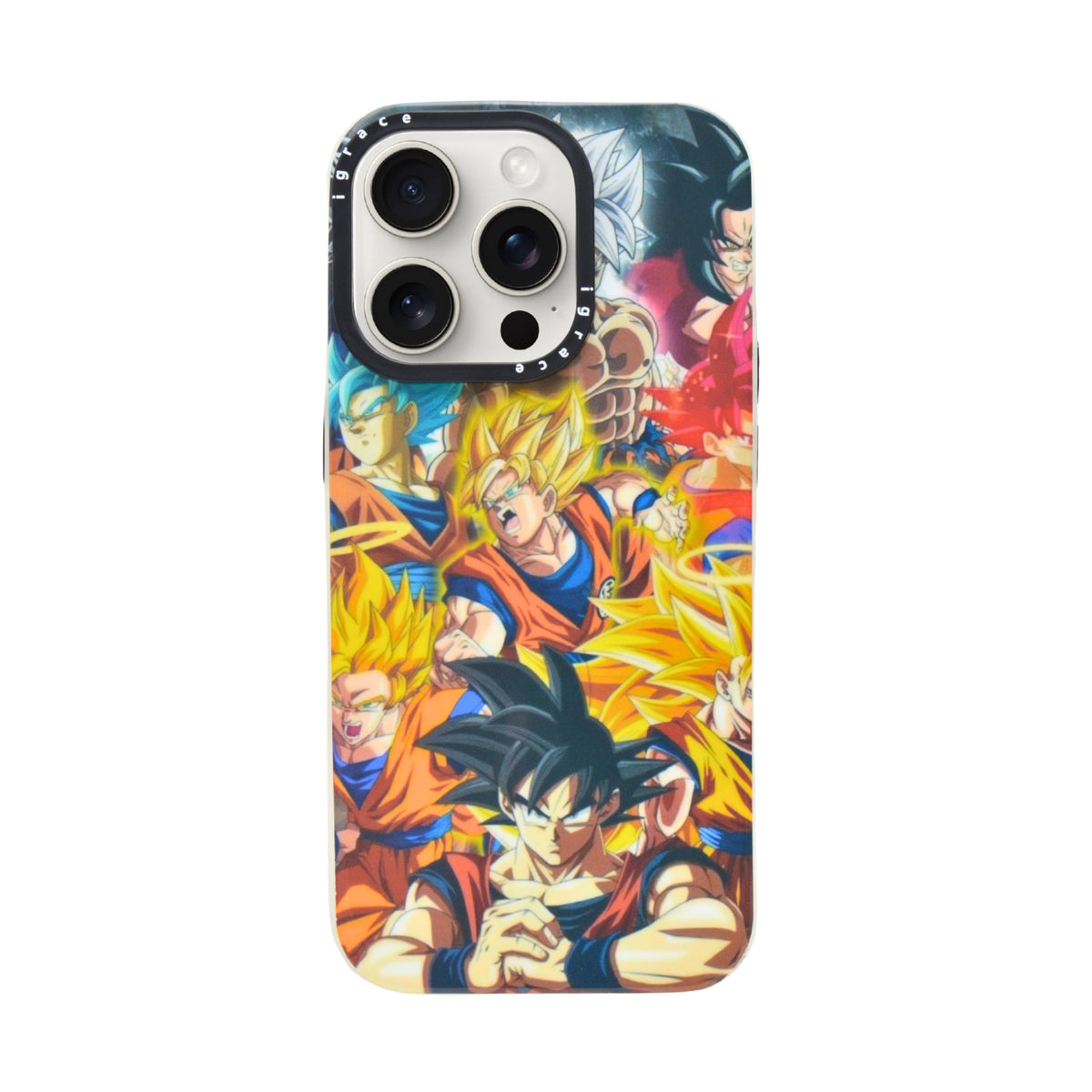 Anime Print Vibrant Character Design Phone Case for iPhone 14 Pro