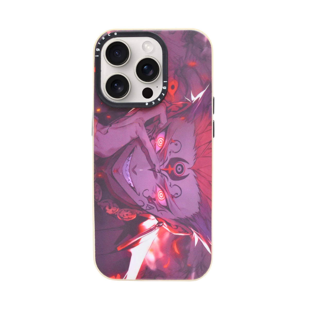 Anime Print Vibrant Character Design Phone Case for iPhone 14 Pro