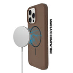Soft Silicone with MagSafe Ring Phone Case for iPhone 15 Pro