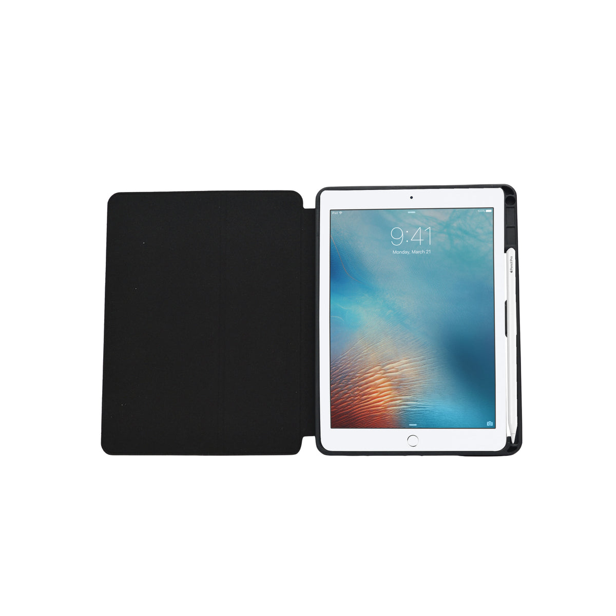 Premium Transparent Smart Folding Stand Case for iPad 9.7 Inch (5th Gen / 6th Gen)