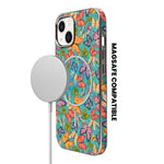 Cork Texture Printed MagSafe Compatible Phone Case for iPhone 13 / 14