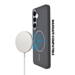 Matte Finish Hard Plastic MagSafe Compatible Phone Case for Samsung Galaxy S24 / S25