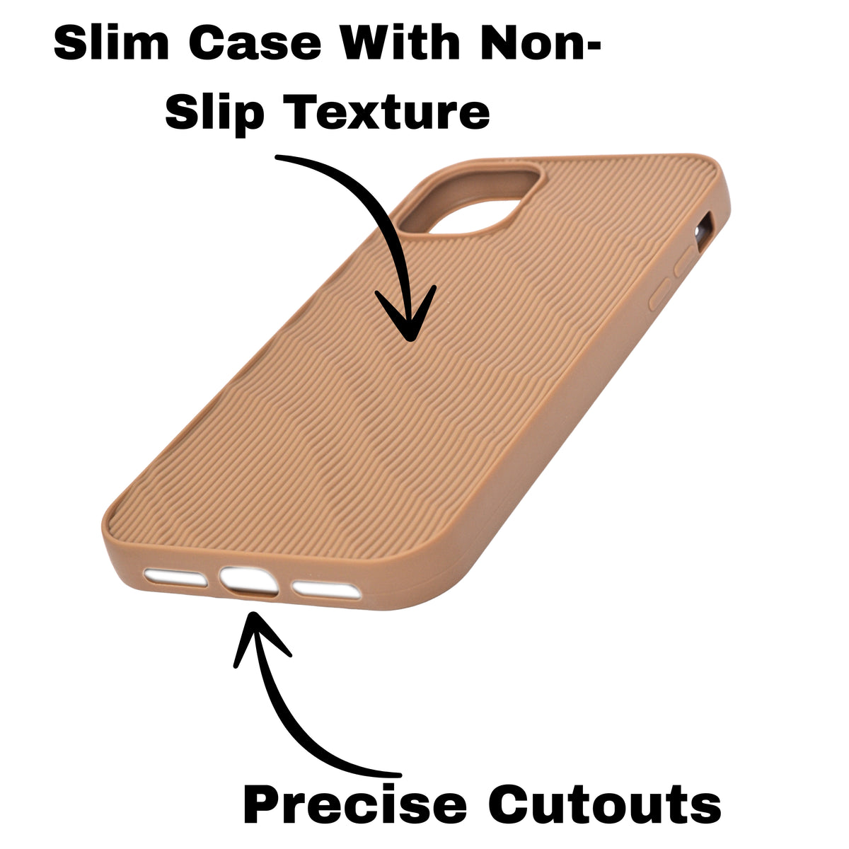 Soft Silicone Wave Texture Phone Case For iPhone 11