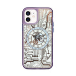 Tech Steampunk Gear Clock Design MagSafe Phone Case For iPhone 12/ 12Pro