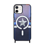 Captain Shield Design MagSafe Compatible Hard Phone Case for iPhone 12 / 12Pro