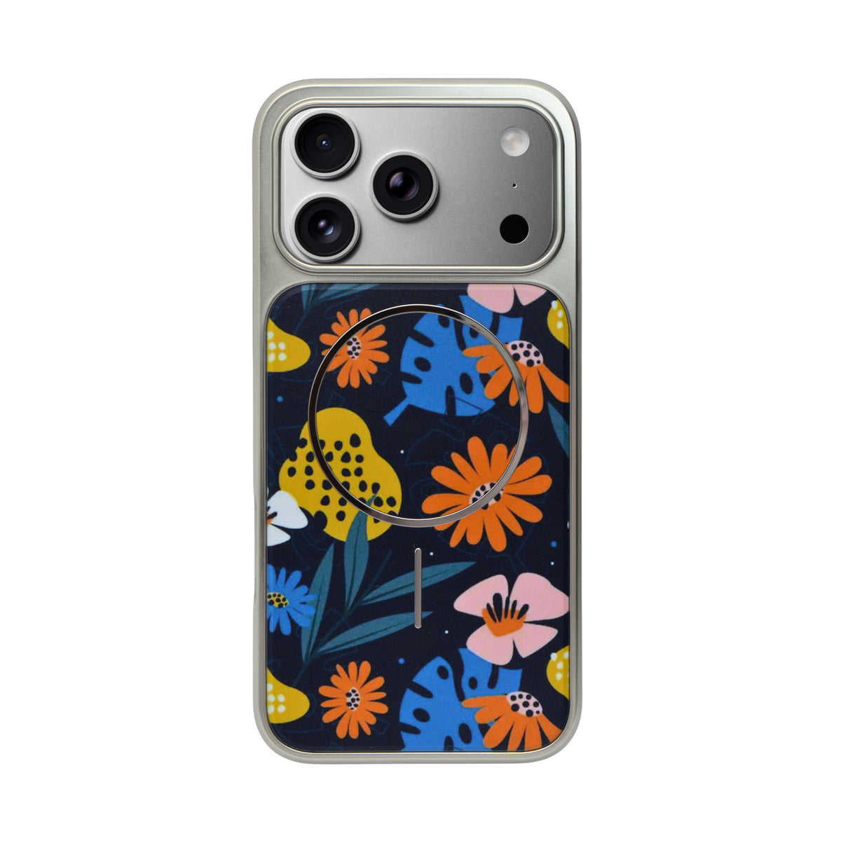 Floral Blossom Print MagSafe Compatible Phone Case for iPhone 17 Pro Max
