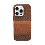 Gradient Checkered Copper Phone Case for iPhone 16 Pro