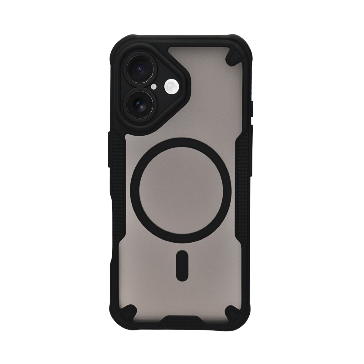 Transparent Rugged MagSafe Compatible Phone Case for iPhone 16