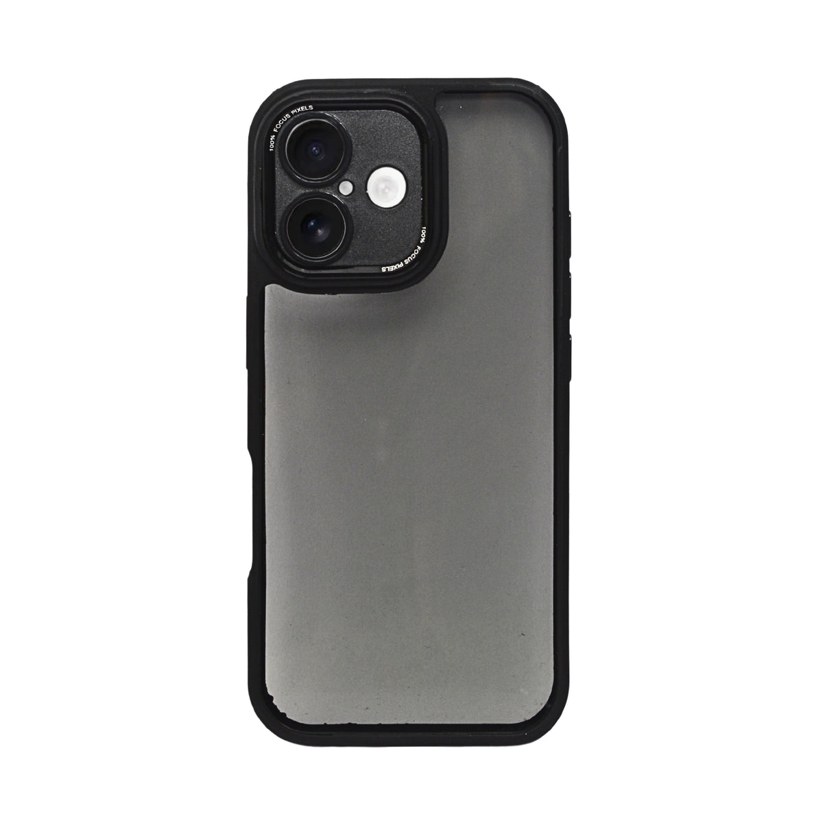Smoke Transparent MagSafe Compatible Phone Case for iPhone 16