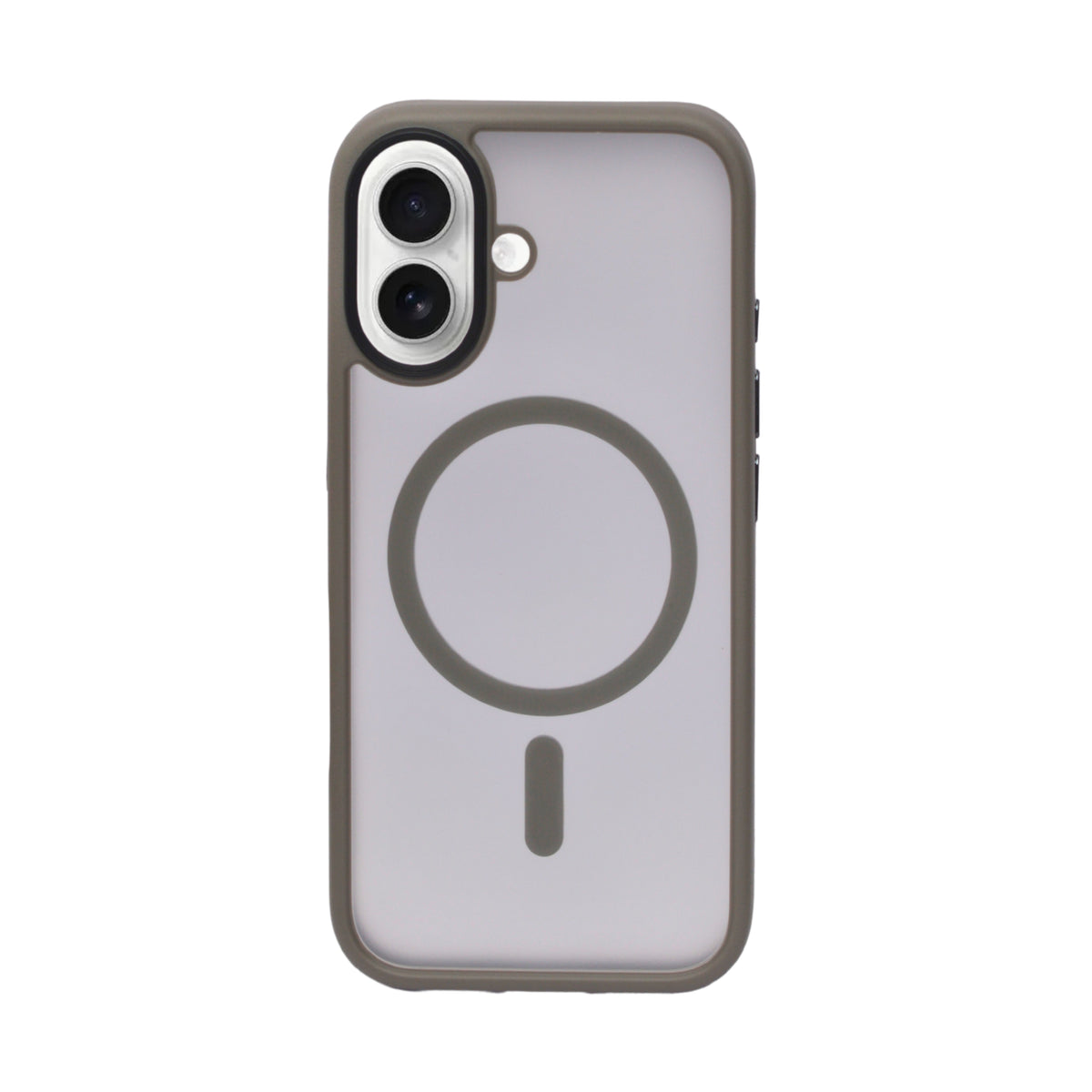 Matte Transparent Hard Protective Phone Case for iPhone 16 Plus