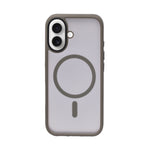 Matte Transparent Hard Protective Phone Case for iPhone 16 Plus