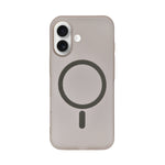 Hard Matte Transparent MagSafe Compatible Phone Case for iPhone 16 Plus