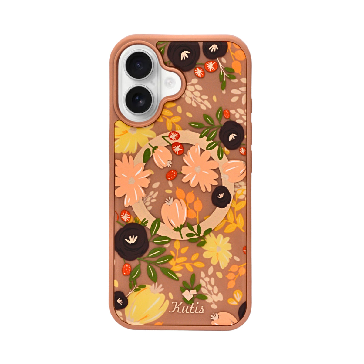 Spring Flower Printed Blossom Design Phone Case for iPhone 16