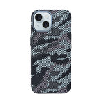 Camouflage Pixel Pattern Phone Case for iPhone 15