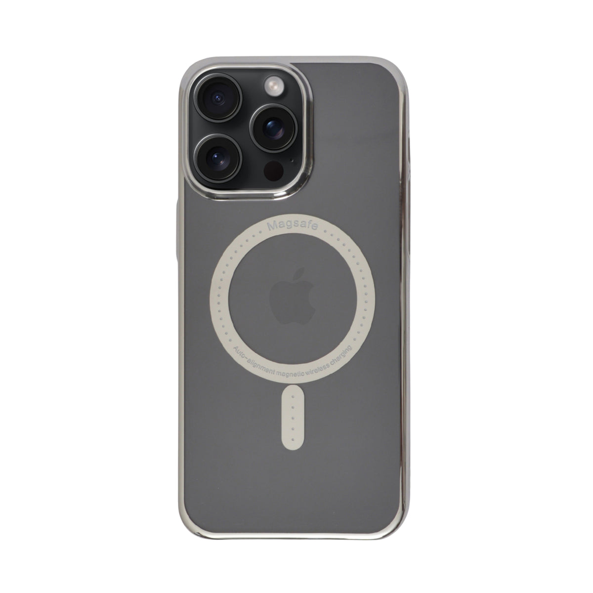 Crystal Clear MagSafe Compatible Transparent Phone Case for iPhone 15 Pro Max