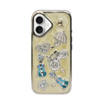 Rhinestone Embellished Phone Case for iPhone 16