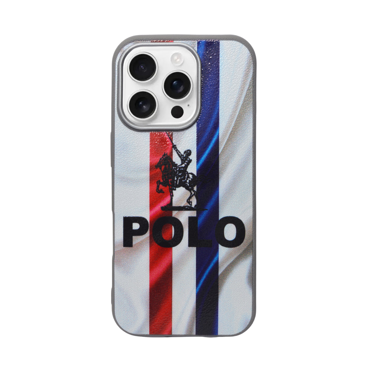 Santa Barbara Polo & Racquet Club Leather Phone Case For iPhone 16 Pro Max