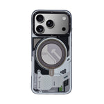Futuristic Tech Armor MagSafe with 360° Rotatable Kickstand Phone Case for iPhone 17 Pro Max