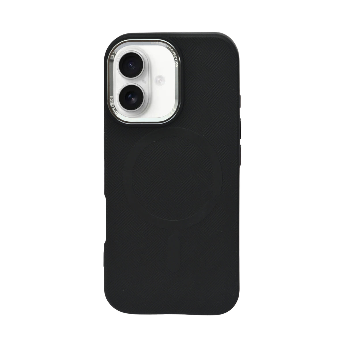 Textured Anti-Slip Silicone MagSafe Compatible Phone Case for iPhone 16 Plus