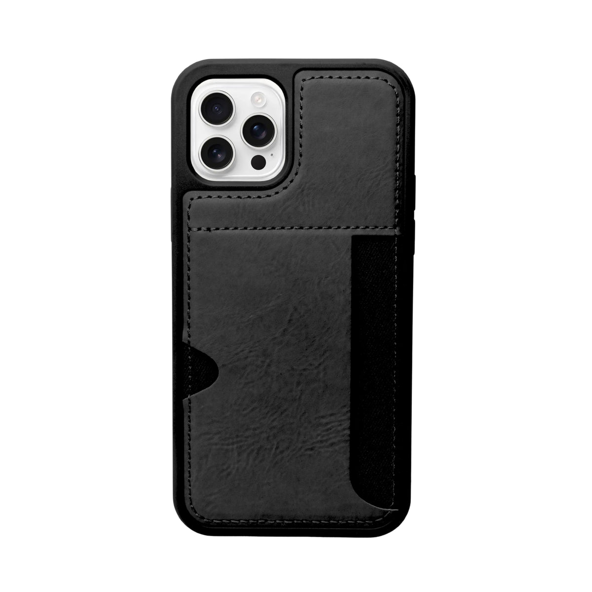 Slim Leather Wallet With Card Holder Case For iPhone 12 / 12 Pro