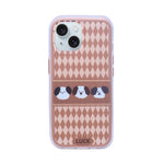 Cute Puppy Pattern Soft Protective Phone Case for iPhone 15