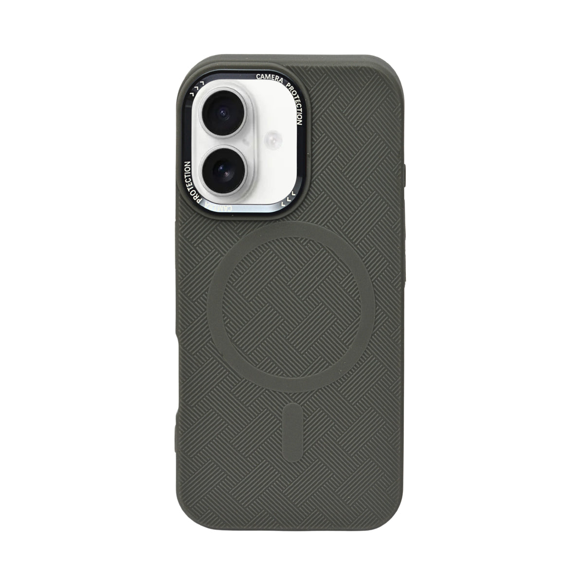 Textured Anti-Slip Silicone MagSafe Compatible Phone Case for iPhone 16 Plus
