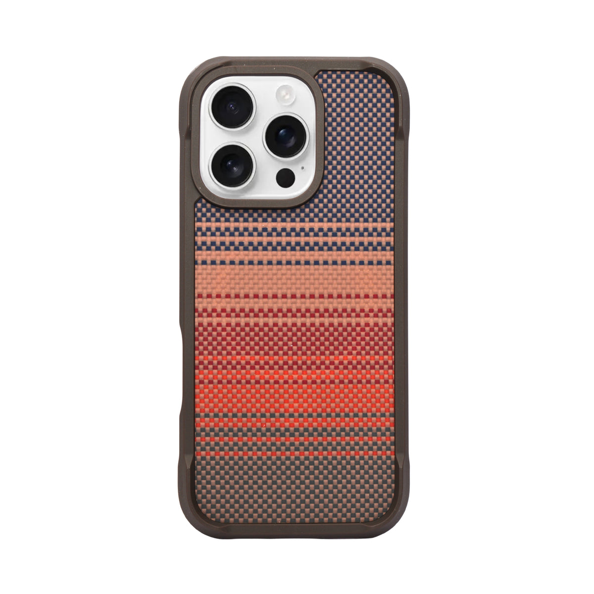 Premium Woven & Carbon Fiber Shockproof Case For iPhone 16 Pro Max