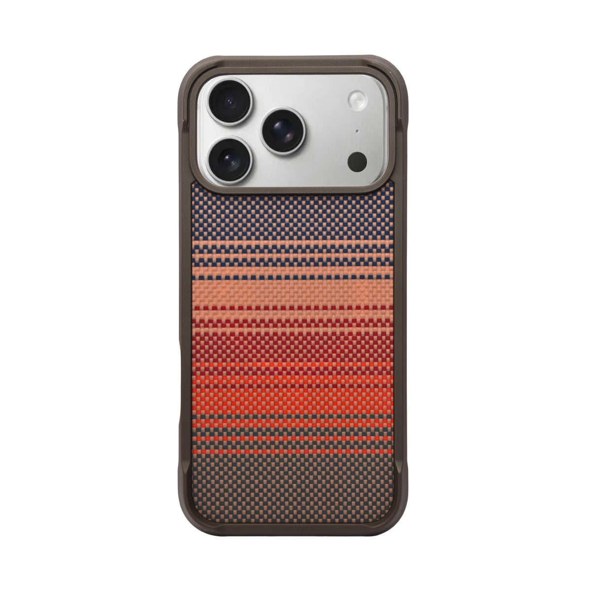 Premium Woven & Carbon Fiber Shockproof Case For iPhone 17 Pro Max