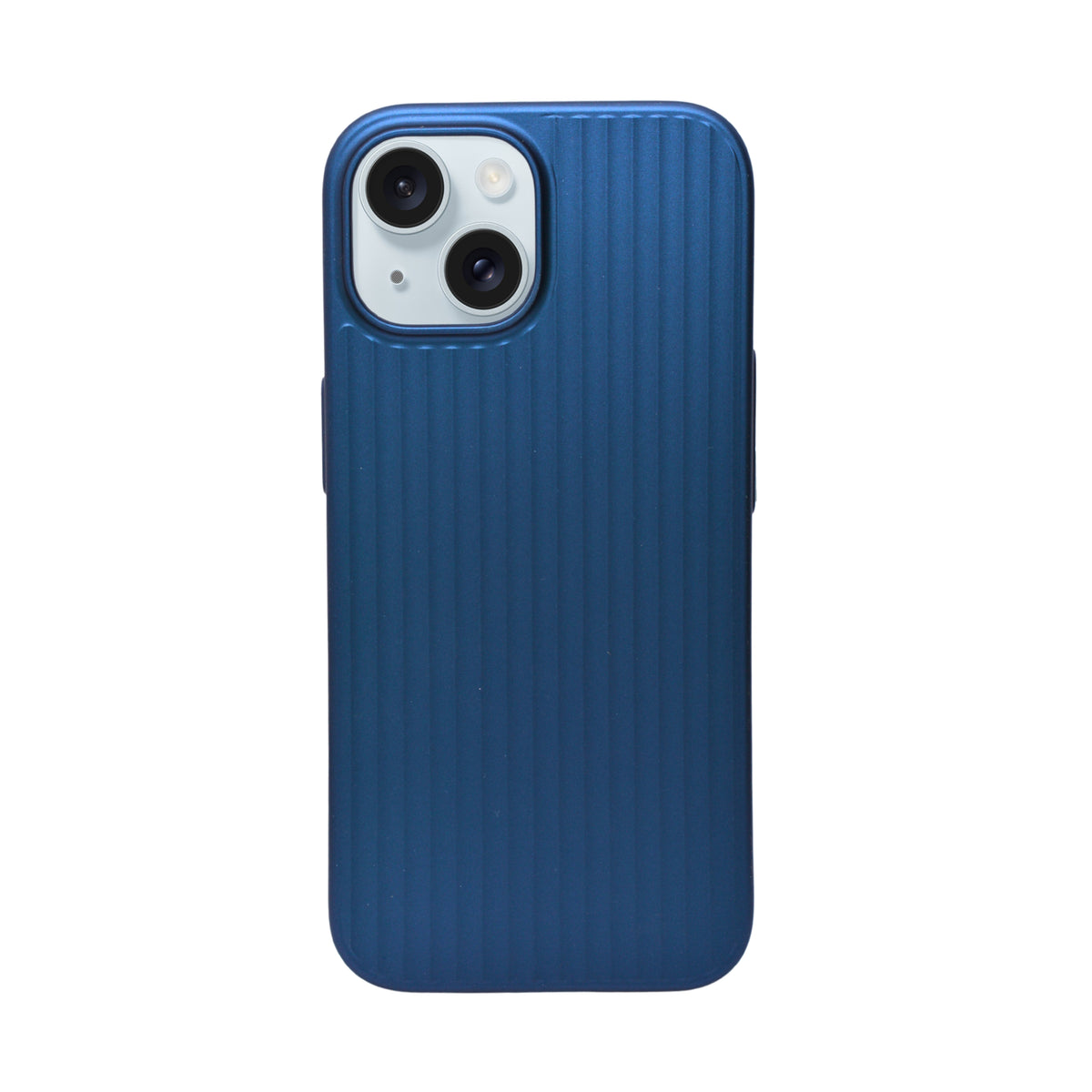 Sleek Ribbed Texture Phone Case for iPhone 15