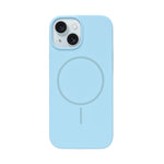 Soft Silicone with MagSafe Ring Phone Case for iPhone 15