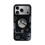 Futuristic Tech Armor MagSafe with 360° Rotatable Kickstand Phone Case for iPhone 17 Pro Max