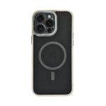 Smoke Transparent MagSafe Compatible Phone Case for iPhone 16 Pro Max