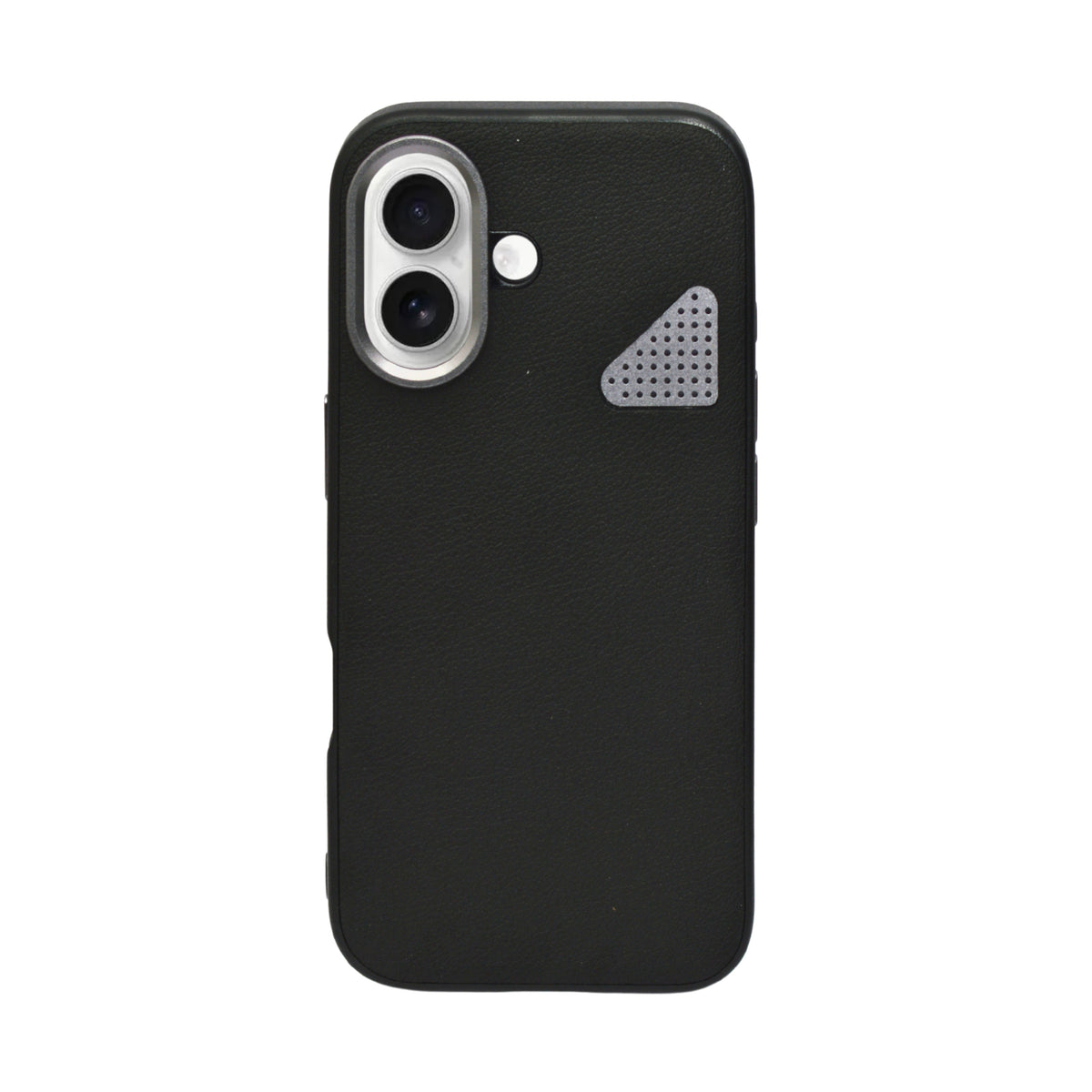 Premium Leather Heat Dissipation Protective Case for iPhone 16 Plus