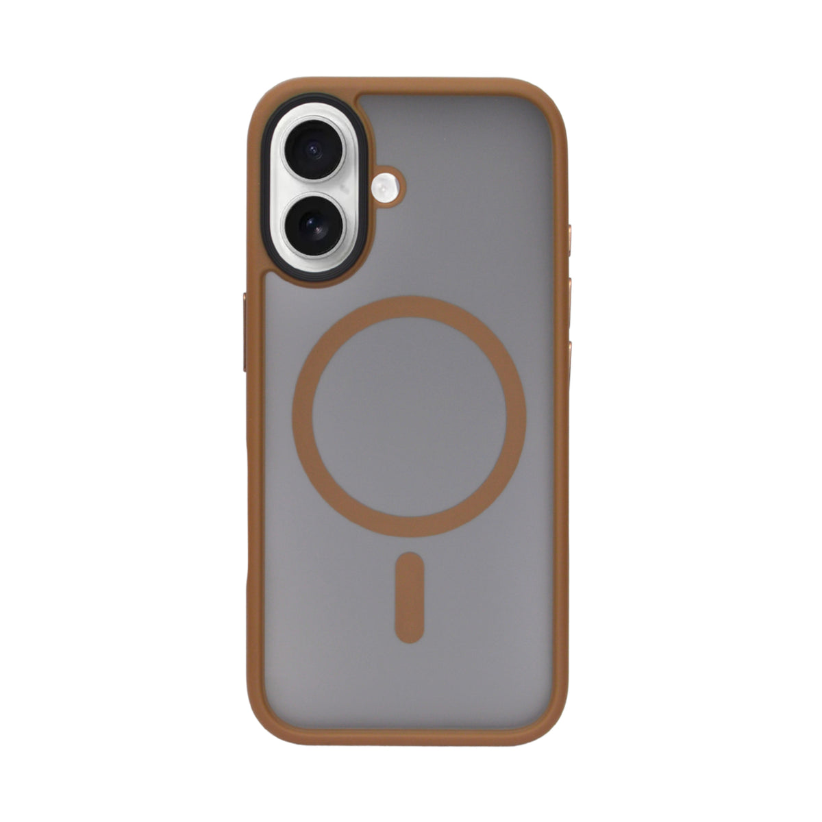 Matte Transparent Hard Protective Phone Case for iPhone 16 Plus