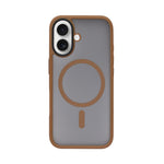 Matte Transparent Hard Protective Phone Case for iPhone 16 Plus