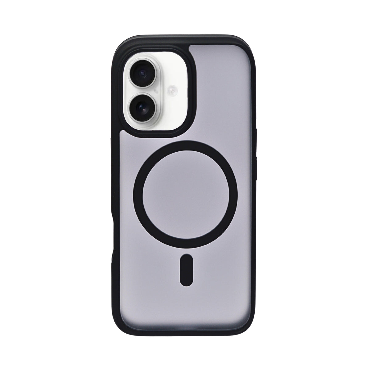Transparent MagSafe Compatible with Matte Colour Edge Phone Case for iPhone 16 Plus