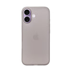 Frosted Matte Finish Slim Translucent Phone Case for iPhone 17
