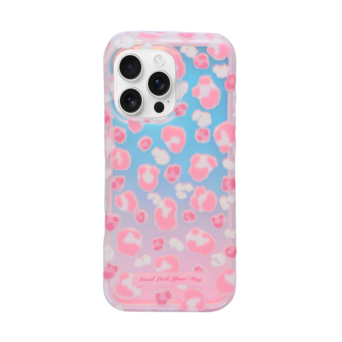 Gradient Leopard Print iPhone Case β Shockproof Stylish Cover For iPhone 16 Pro Max