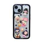 Cute 3D Cartoon Doodle Phone Case for iPhone 13 / 14