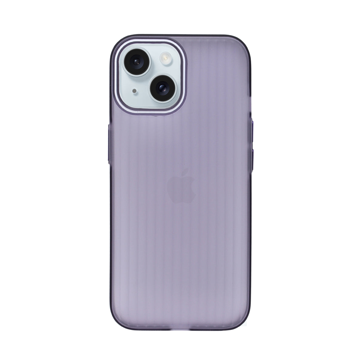 Frosted Matte Corrugated Texture Phone Case for iPhone 15
