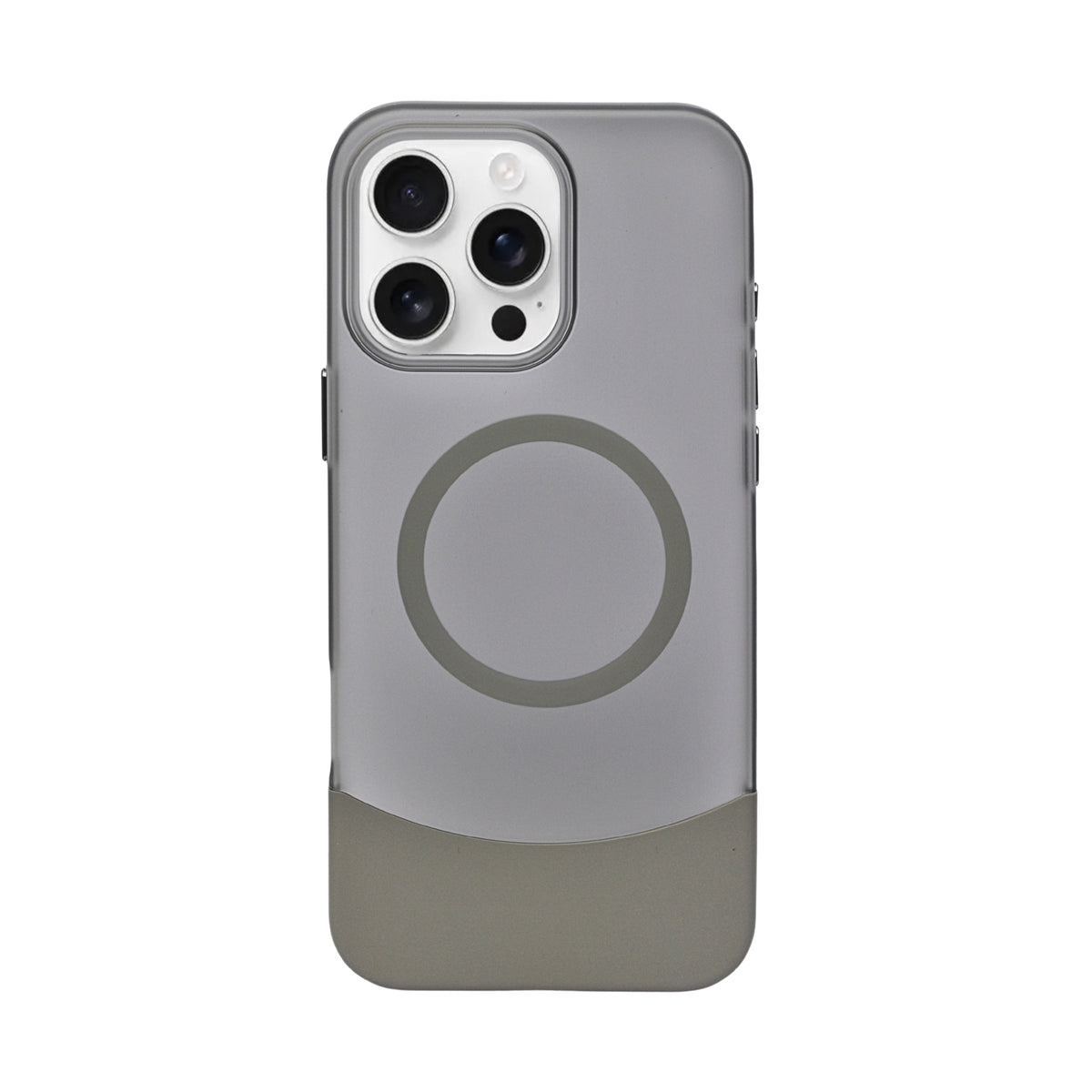 Premium Dual Tone Detachable 2-in-1 Magsafe Compatible Phone Case for iPhone 16 Pro Max