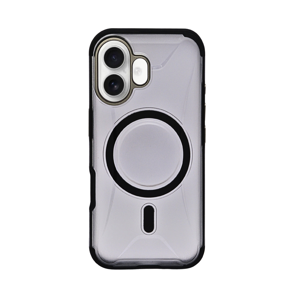 Transparent MagSafe Case with Shockproof Protection for iPhone 16 Plus