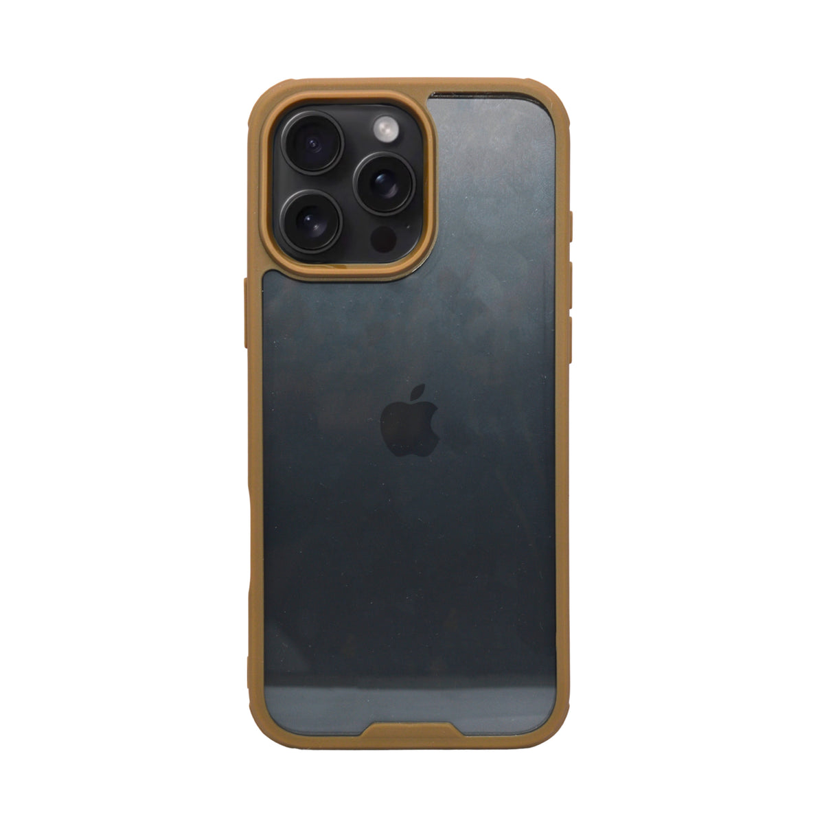 Minimalist Transparent Case with Coloured Border Phone Case for iPhone 16 Pro Max