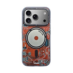 Retro Circuit Board Tech-Inspired Shockproof Case For iPhone 17 Pro